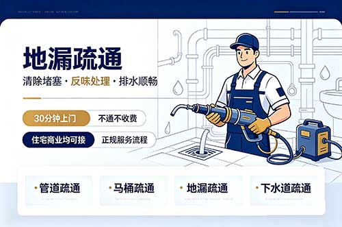 巴音郭楞地漏疏通