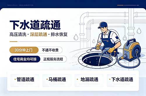 巴音郭楞下水道疏通